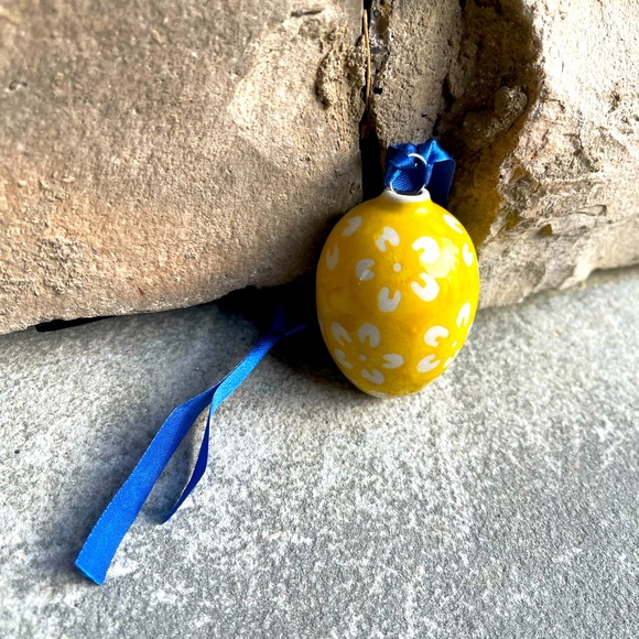Polish Pottery-Terrain-Ceramic Easter Egg XS - Picture 2 of 5